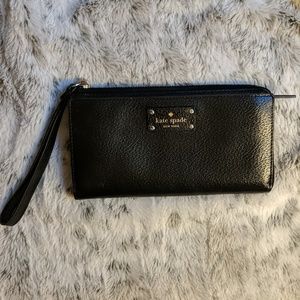 Kate Spade Black Wristlette Wallet